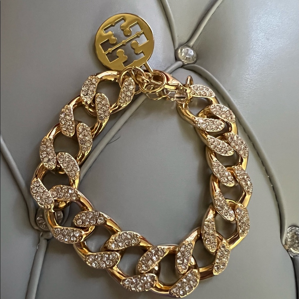 Tory Burch Charm/Bracelet New 7-9 inch